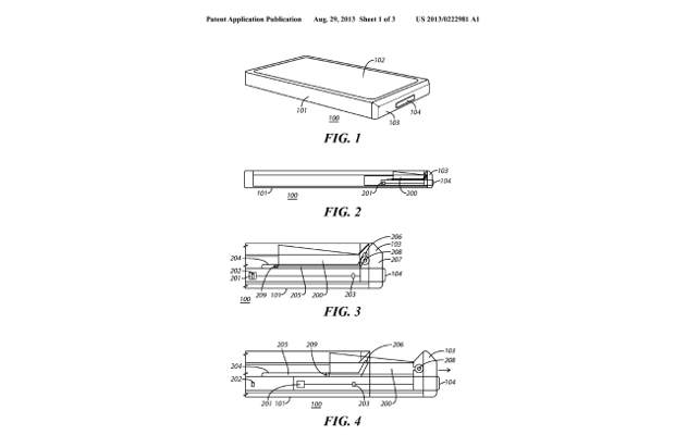 New patent hints at BlackBerry with slider keyboard