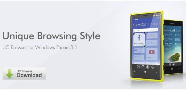 UC Web 3.1 released for Windows Phone with loads of features