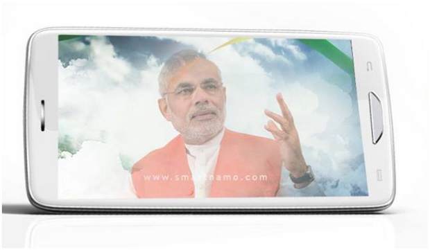 Three phones dedicated to Narendra Modi