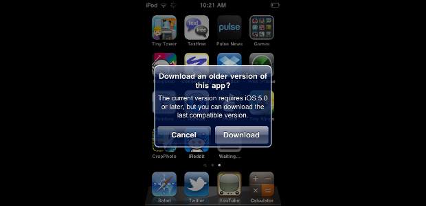 Apple adds support for older iOS devices with compatible app versions