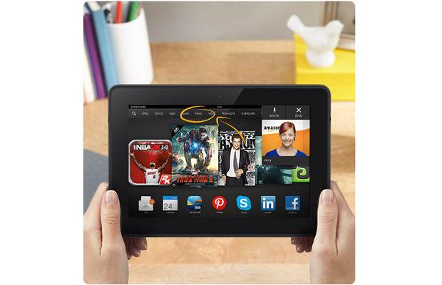 Amazon Unveils New Kindle Fire Hdx Tablets