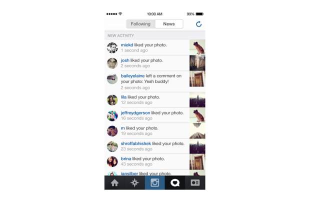 Instagram tweaked for iOS 7