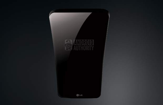 Images show LG G Flex curvier