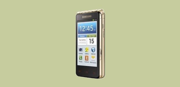 Samsung Galaxy Golden flip phone