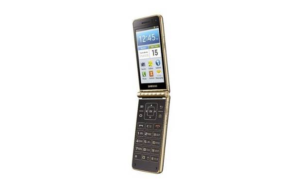 Samsung Galaxy Golden flip phone