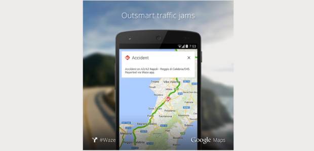 Google Map update integrates Waze