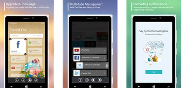 UC Browser 3.2 released for Windows Phone