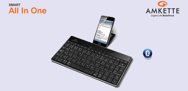Amkette launches Bluetooth keyboard