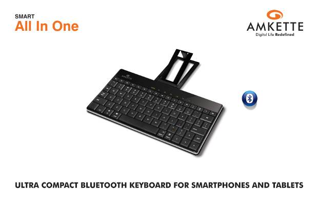 Amkette launches Bluetooth keyboard