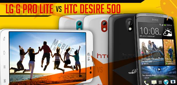 LG G Pro Lite vs HTC Desire 500
