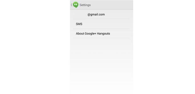 How to disable SMS in Hangouts for Android