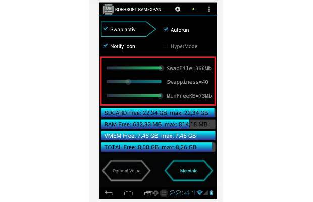 How to increase RAM on Android devices