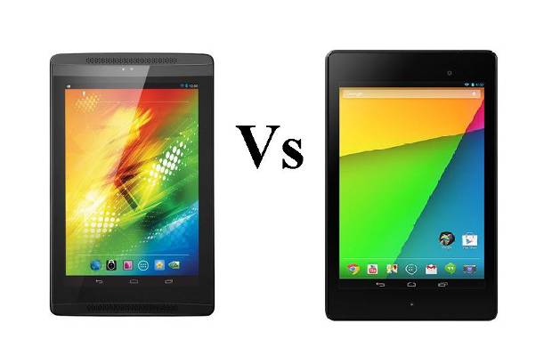 Xolo Play Tegra Note vs Nexus 7 (2013)