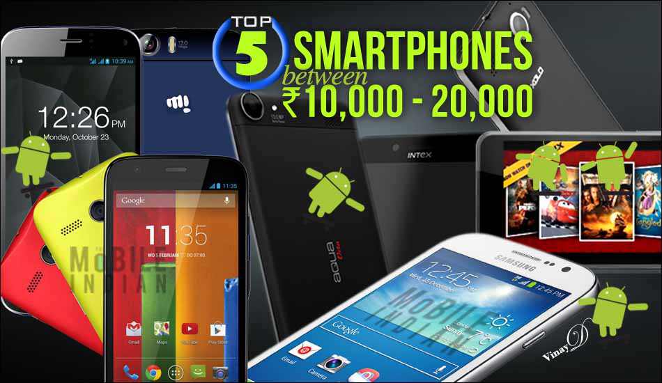 top five handset