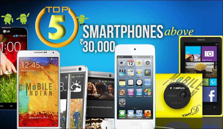 top five handset