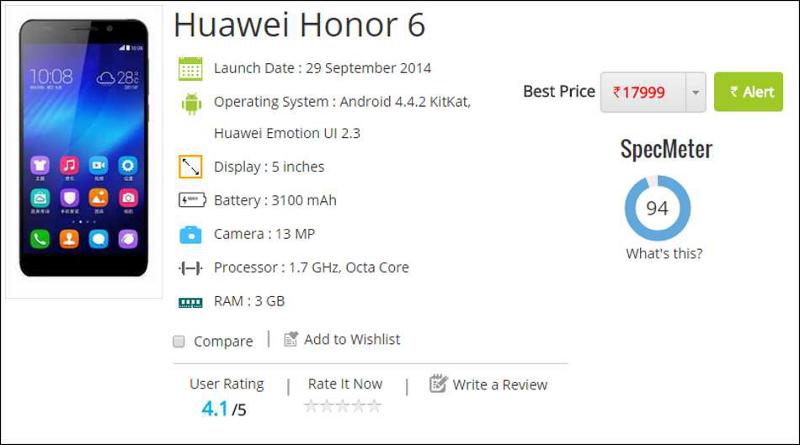 Huawei Honor 6