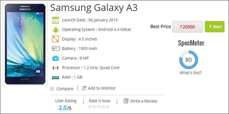 Samsung Galaxy A3