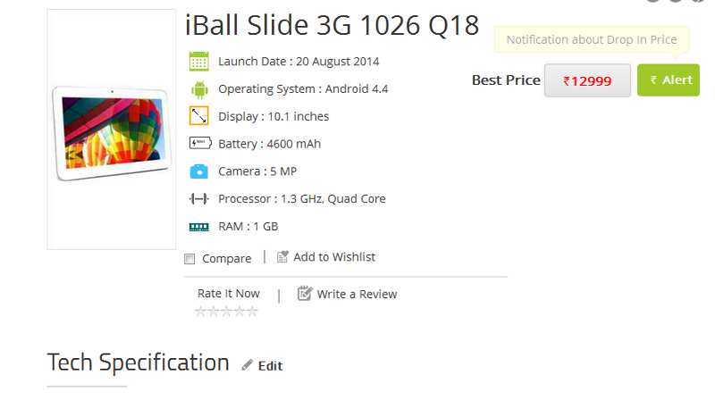 iBall Slide 3G 1026 Q18