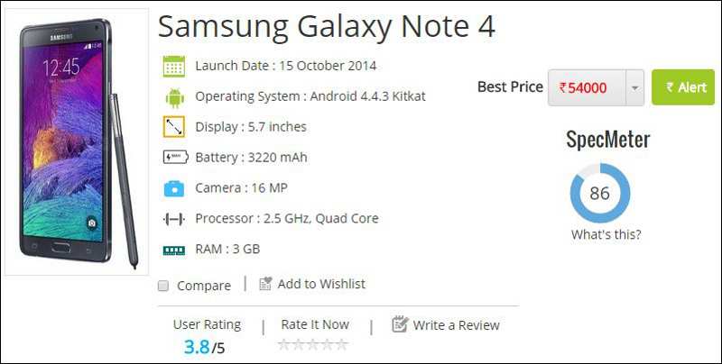 Samsung Galaxy Note 4