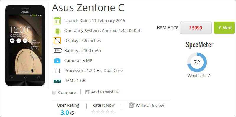 Asus Zenfone C