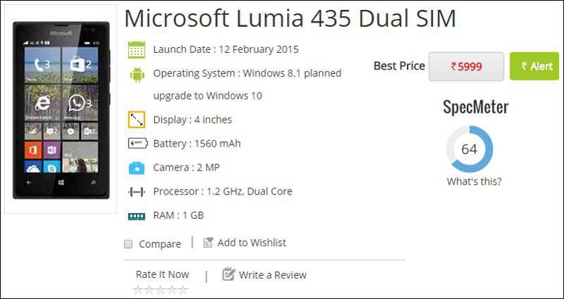 Microsoft Lumia 435