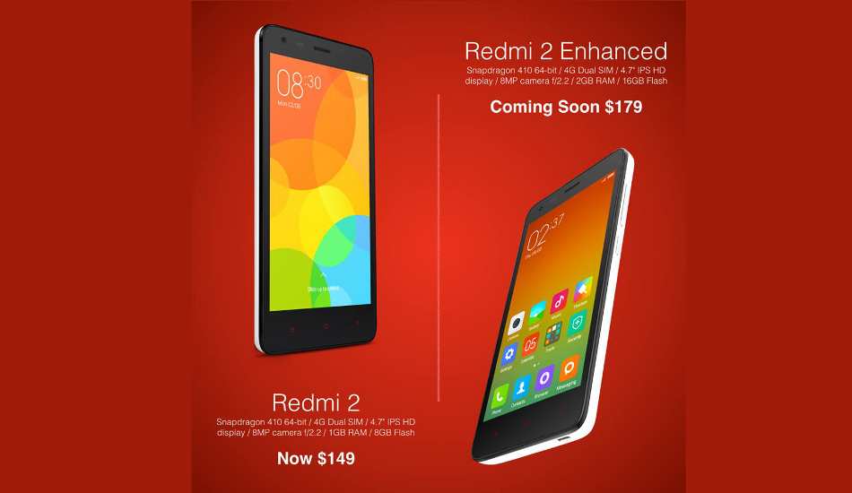 new Xiaomi Redmi 2