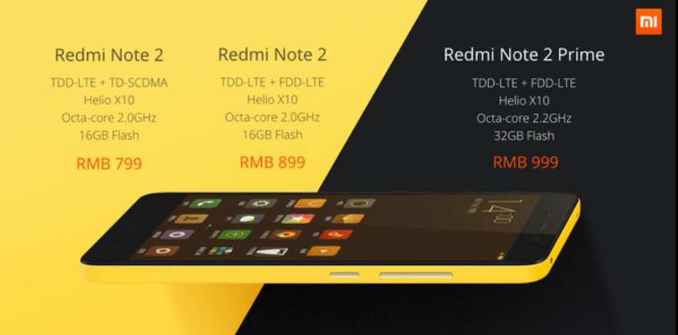 Xiaomi Redmi Note 2