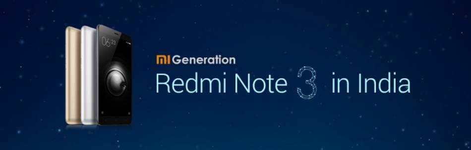 Redmi Note 3