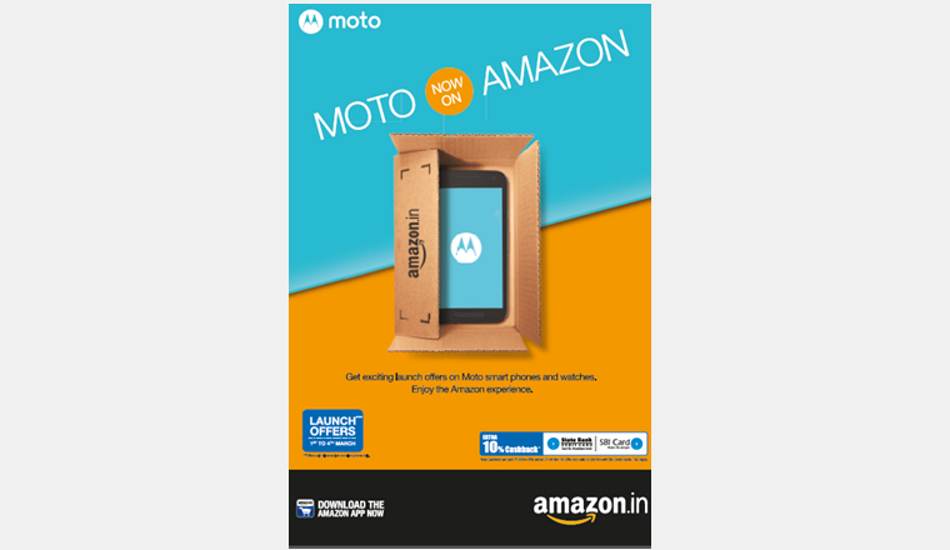 Moto smartphones on Amazon