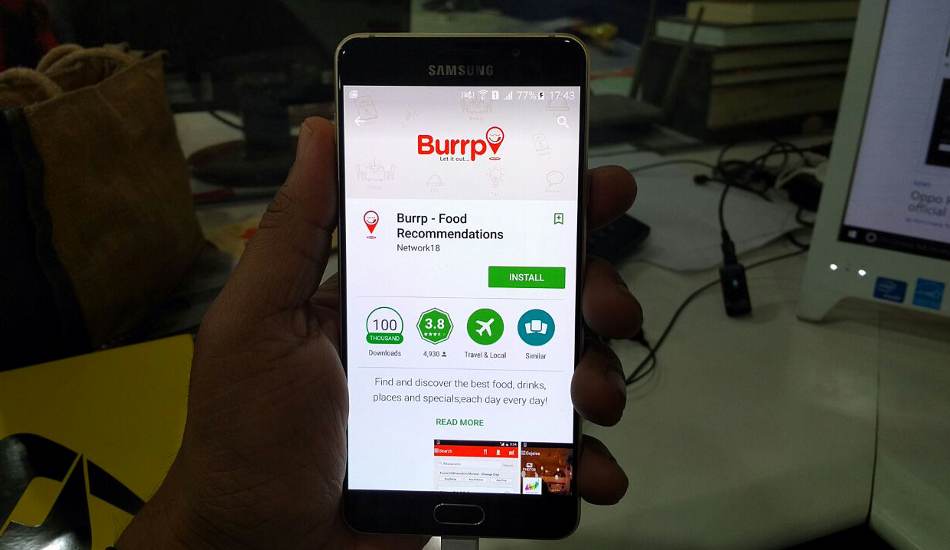 Burrp app