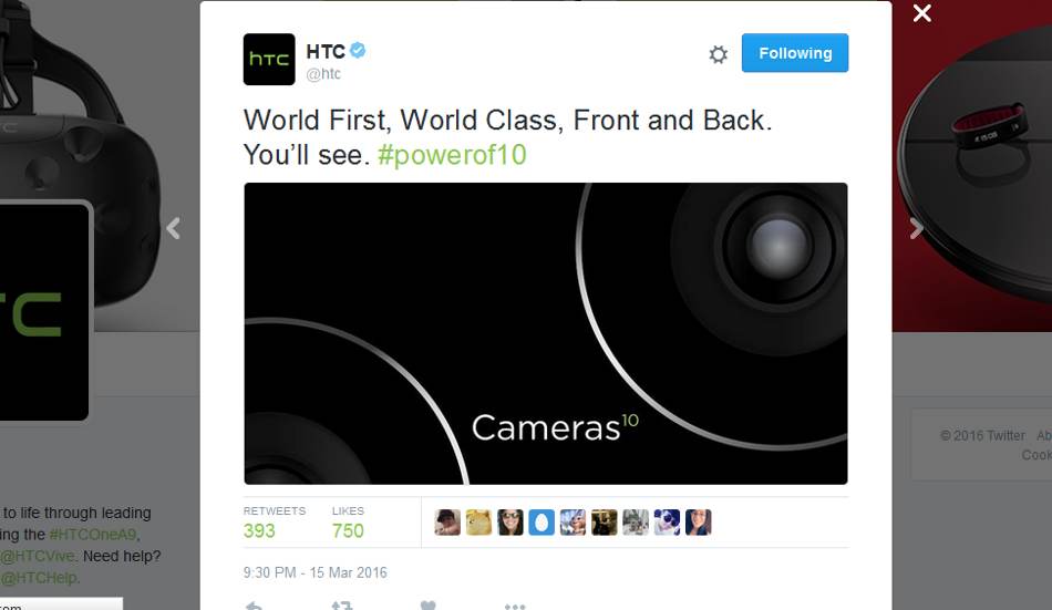 HTC One M10