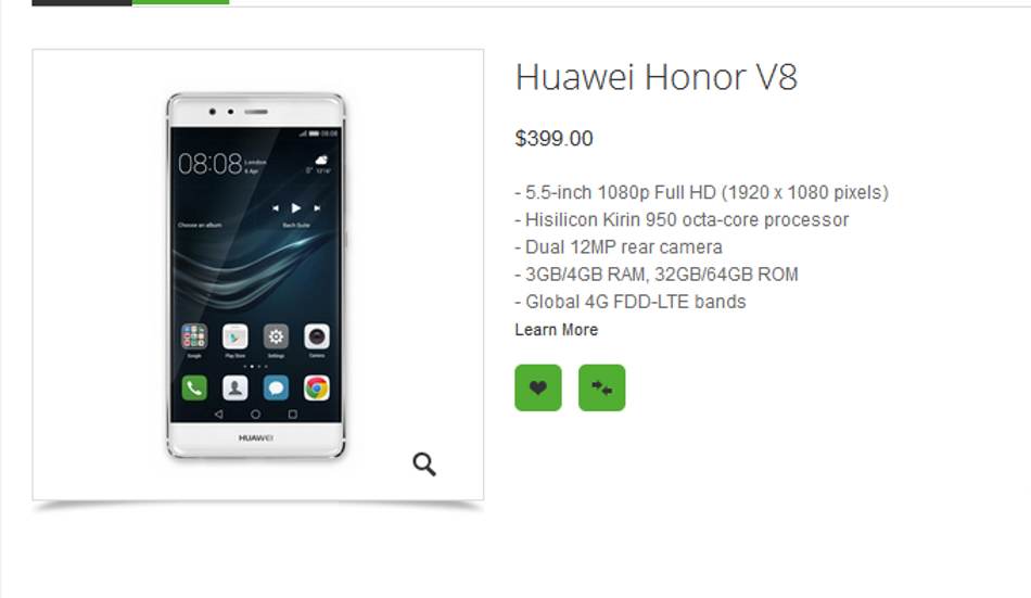 Huawei Honor V8