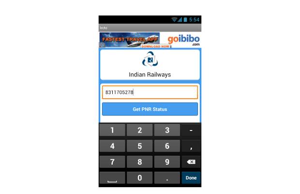 IRCTC Mobile App