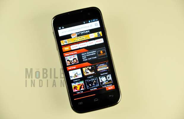 Micromax Canvas Music A88