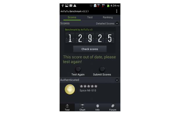 Spice Coolpad Mi 515