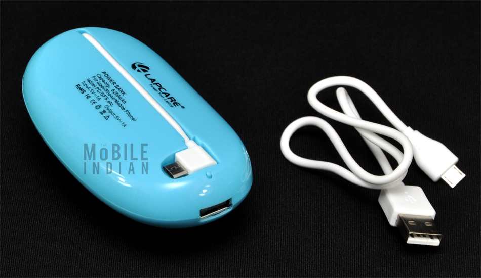 Lapcare Oval power bank