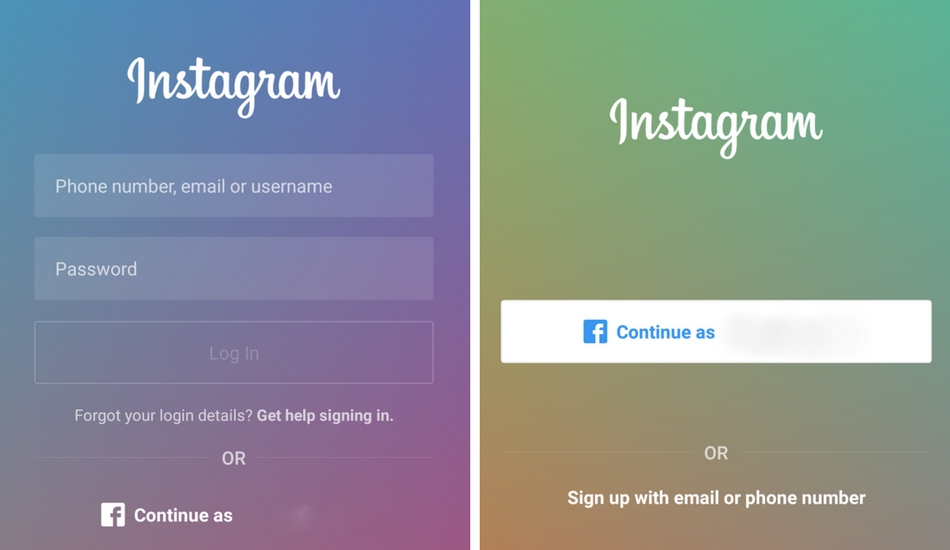 Instagram Login