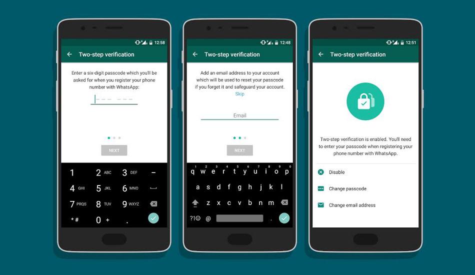WhatsApp rolls out two-step verification for extra layer of security