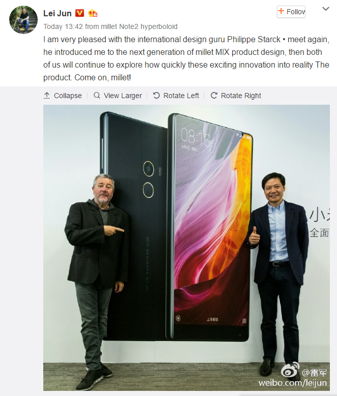 Xiaomi Mi MIX II