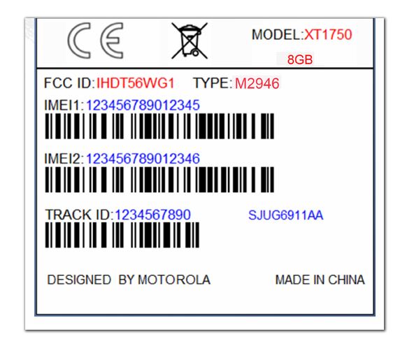 Moto XT1750