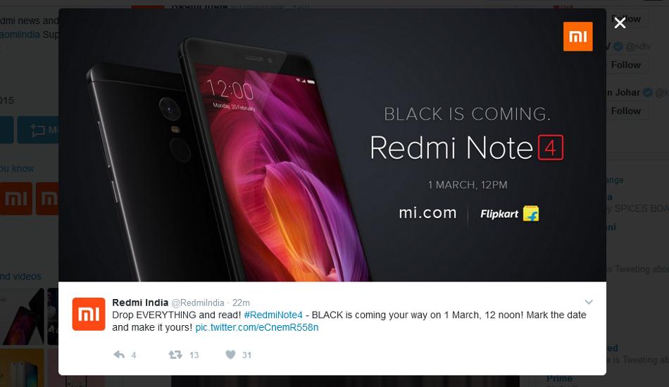 Xiaomi Redmi Note 4