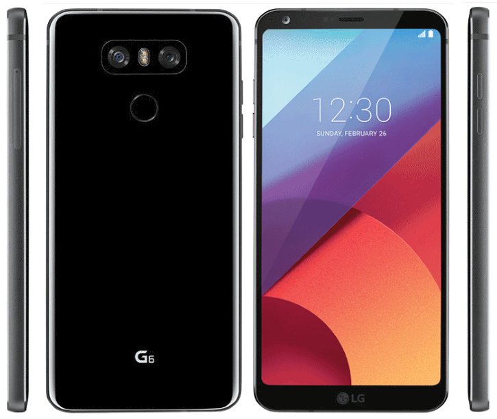 LG G6 rendors