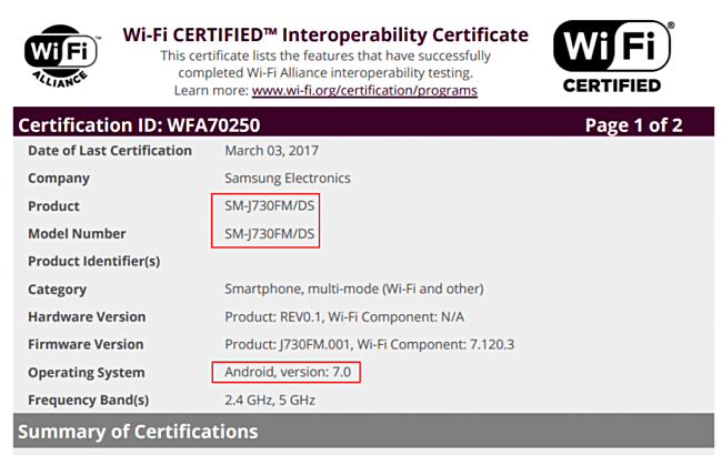 Samsung Galaxy J7 (2017)