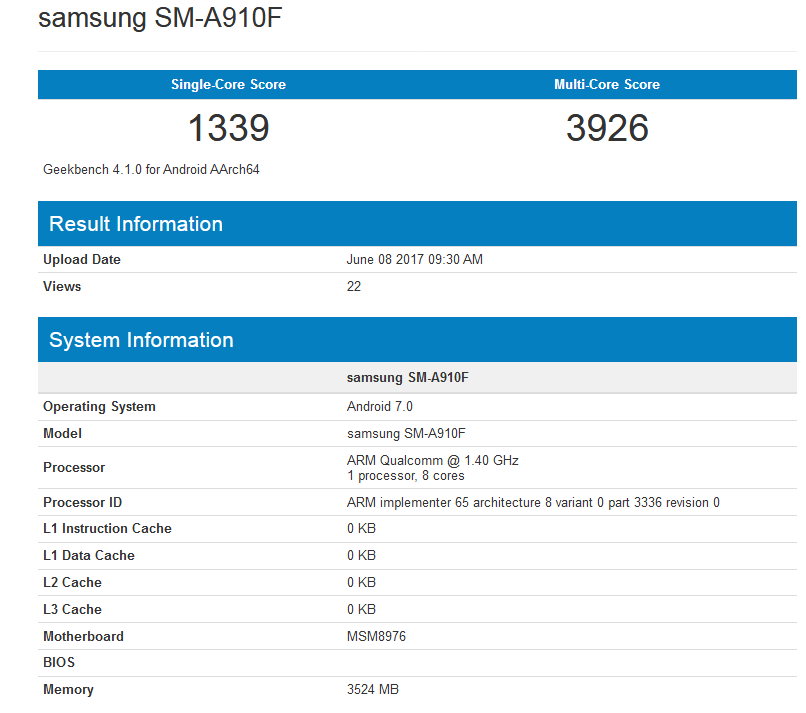 Samsung Galaxy A9 Pro