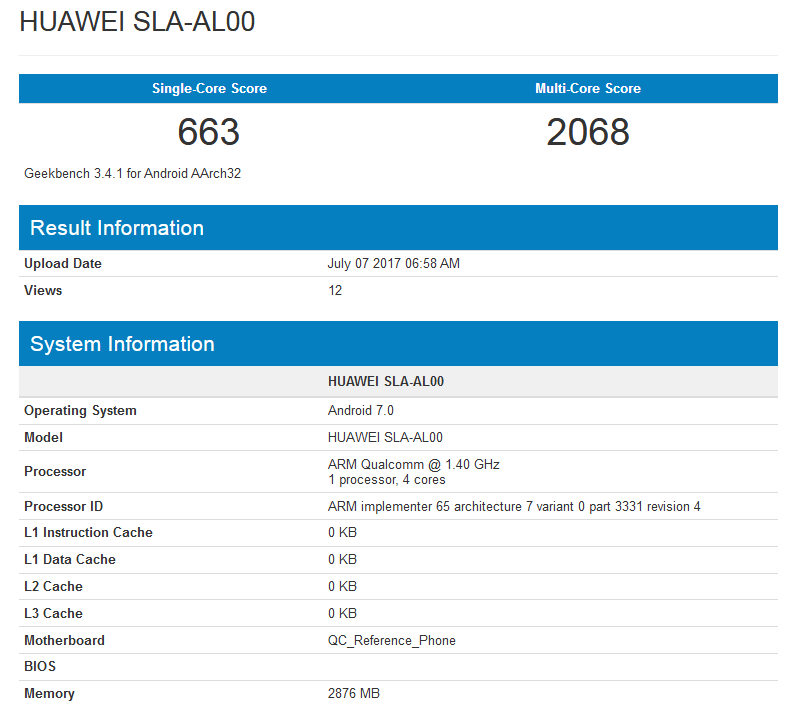 Huawei SLA-AL00