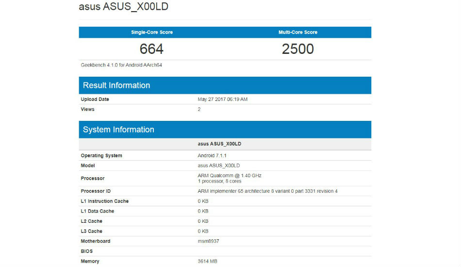 Asus Asus X00LD