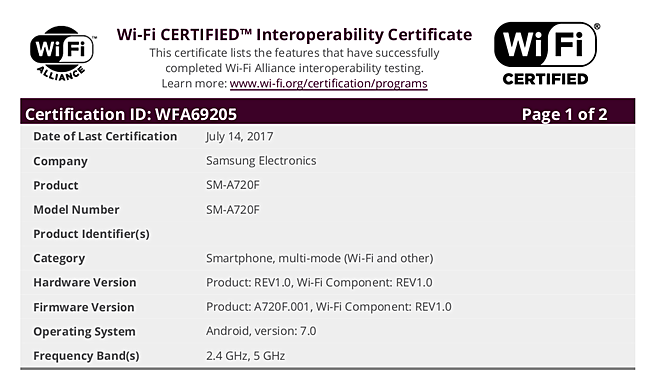 Samsung Galaxy A5 (2017) and A7 (2017)