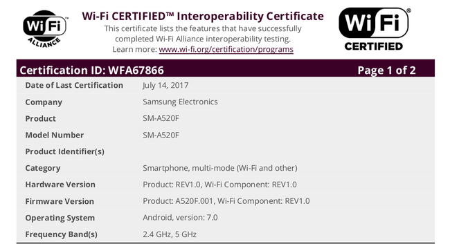 Samsung Galaxy A5 (2017) and A7 (2017)