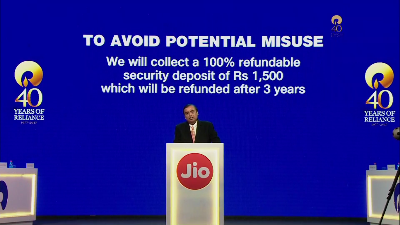 Reliance JioPhone offers