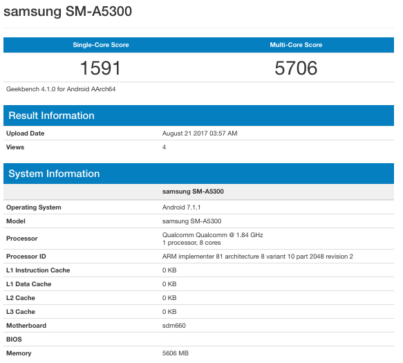 Samsung Galaxy A5 2018